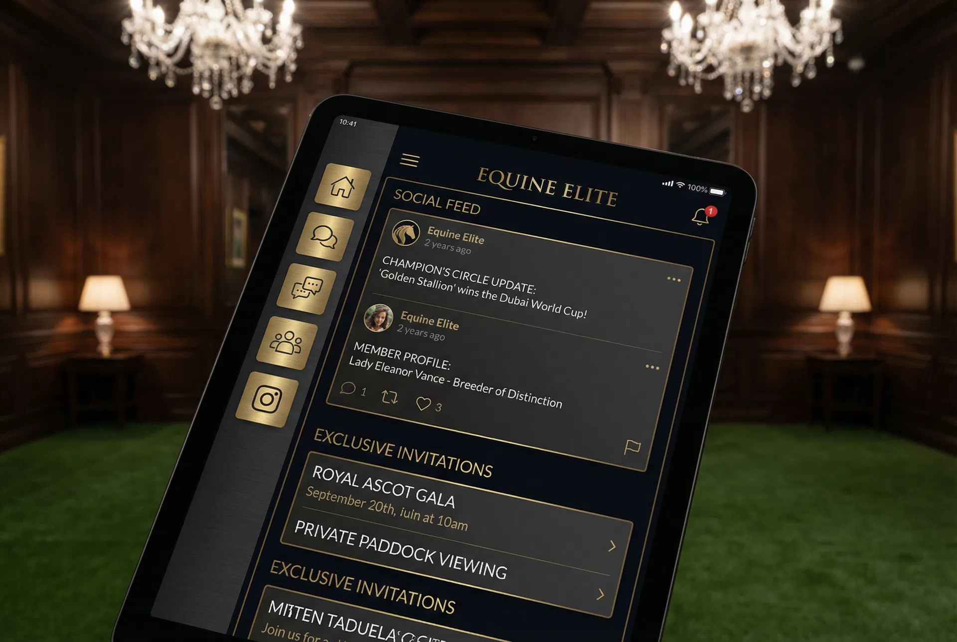 所有馬プロフィールの閲覧